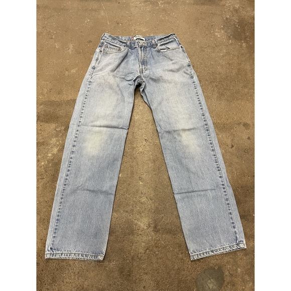 Levi's Other - Levi's 550 Jeans Mens 34x34 Light Wash Relaxed Fit Tapered Leg Denim Zip Fly